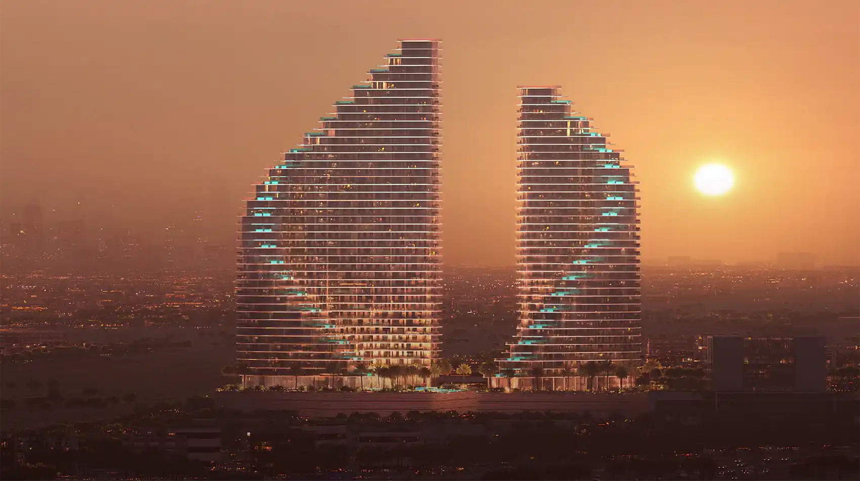 Binghatti Flare A and Flare B